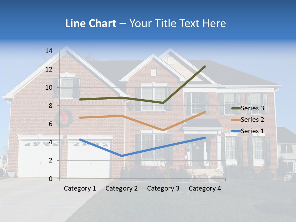Estate Property Front PowerPoint Template
