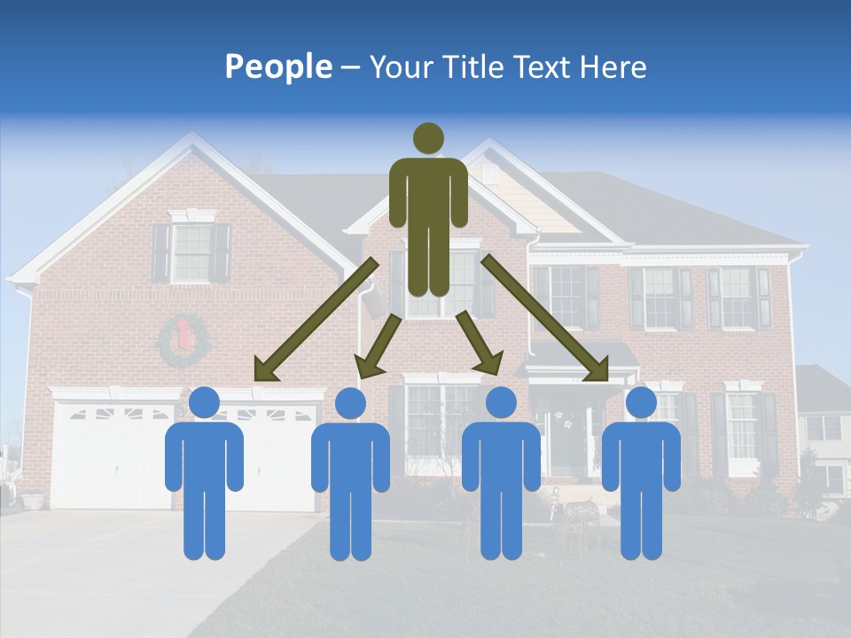 Estate Property Front PowerPoint Template