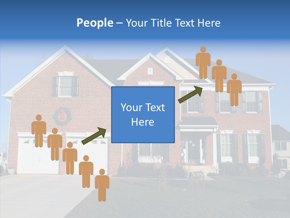 Estate Property Front PowerPoint Template