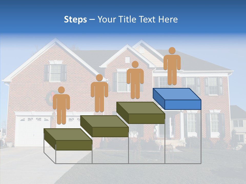 Estate Property Front PowerPoint Template