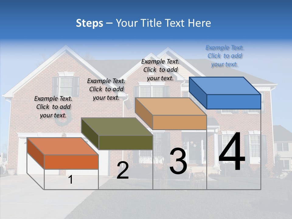 Estate Property Front PowerPoint Template