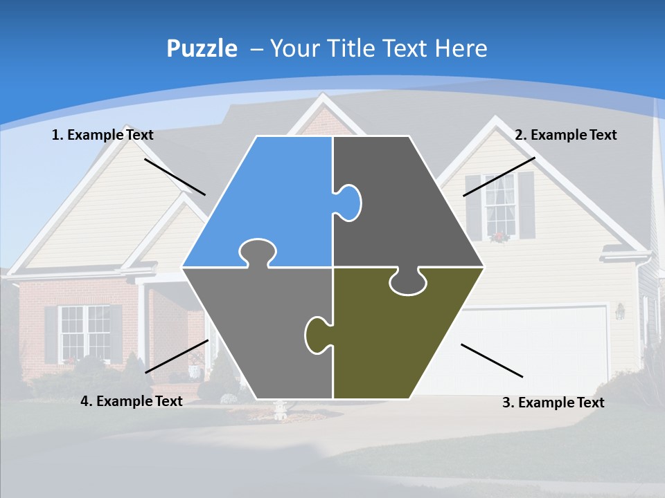Estate Roof Large PowerPoint Template