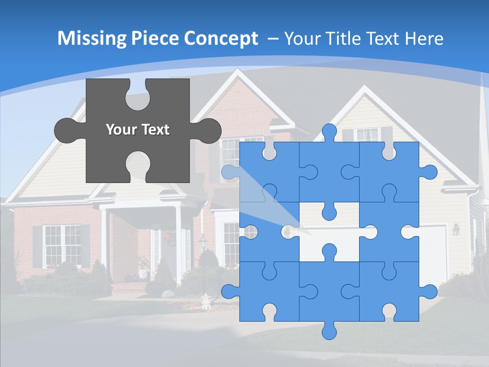 Estate Roof Large PowerPoint Template