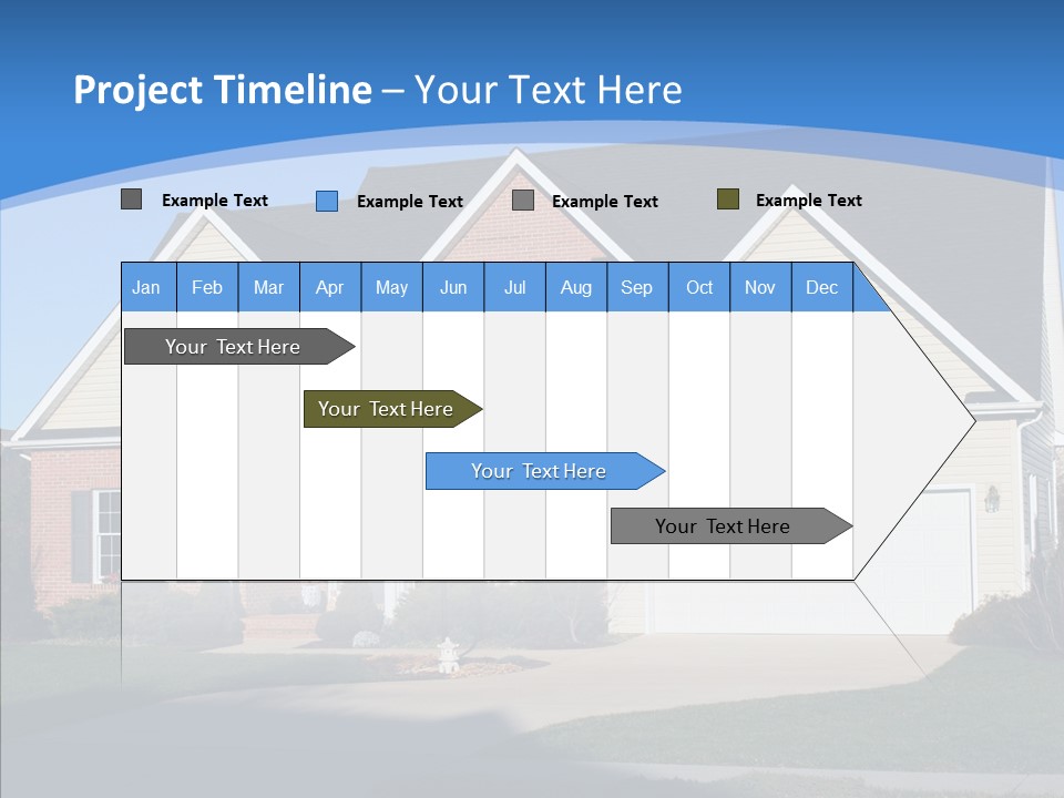 Estate Roof Large PowerPoint Template
