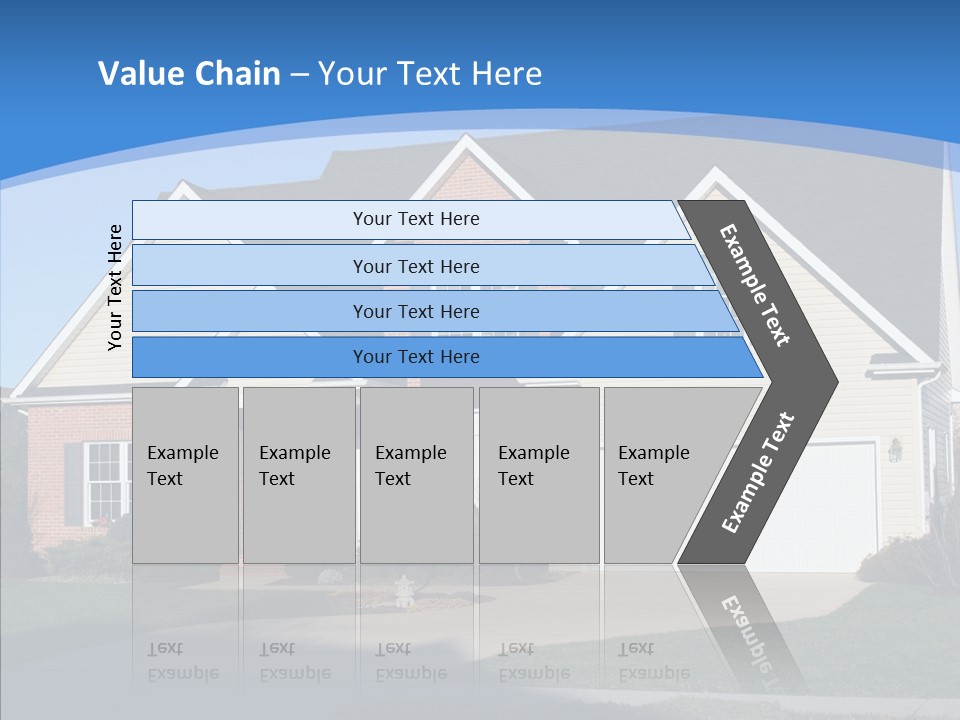Estate Roof Large PowerPoint Template