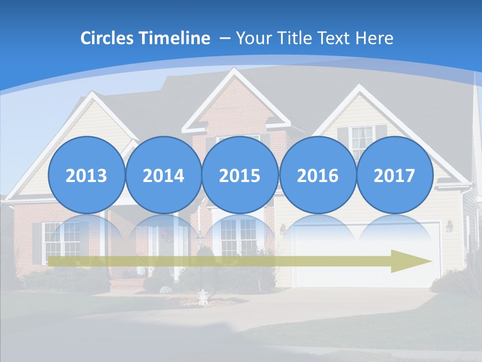 Estate Roof Large PowerPoint Template