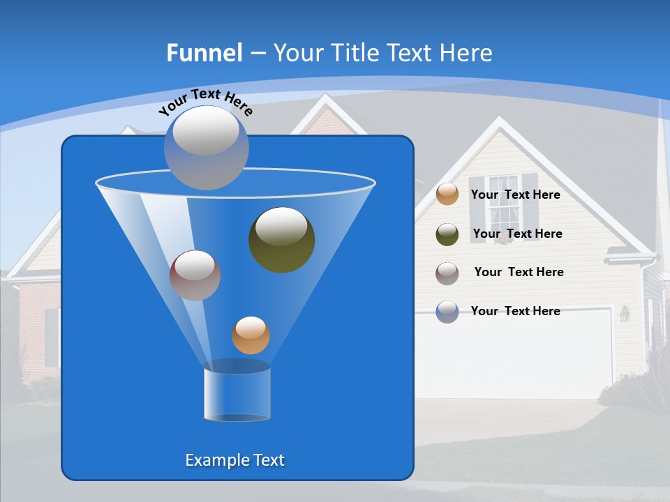 Estate Roof Large PowerPoint Template