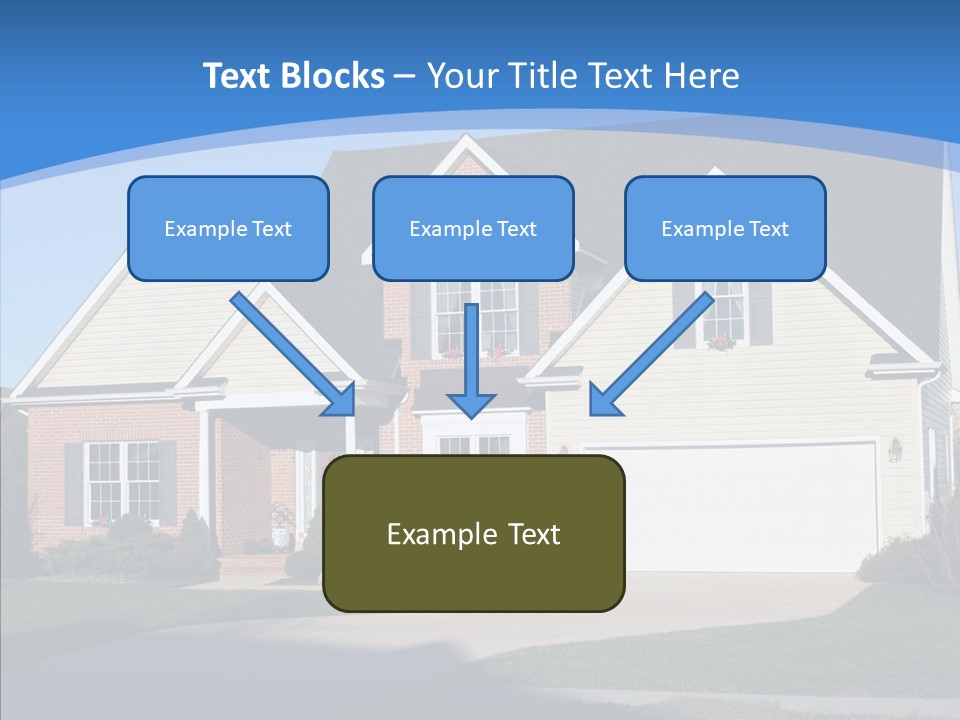 Estate Roof Large PowerPoint Template