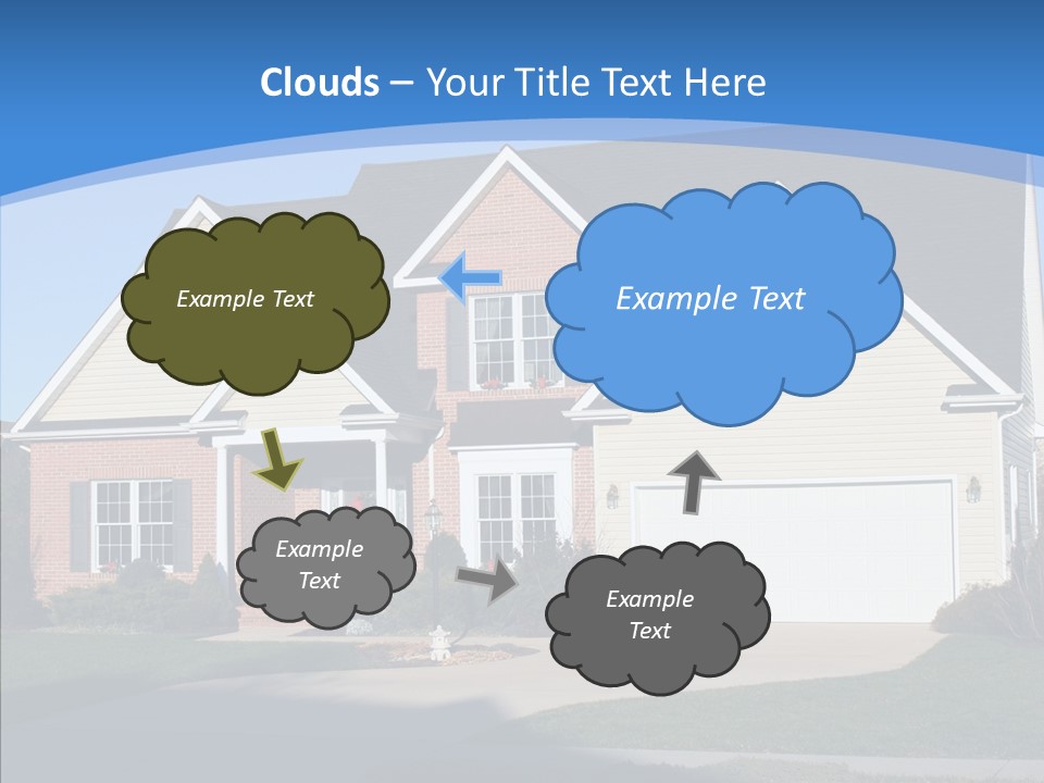 Estate Roof Large PowerPoint Template
