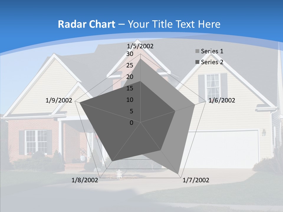 Estate Roof Large PowerPoint Template