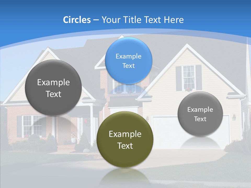 Estate Roof Large PowerPoint Template