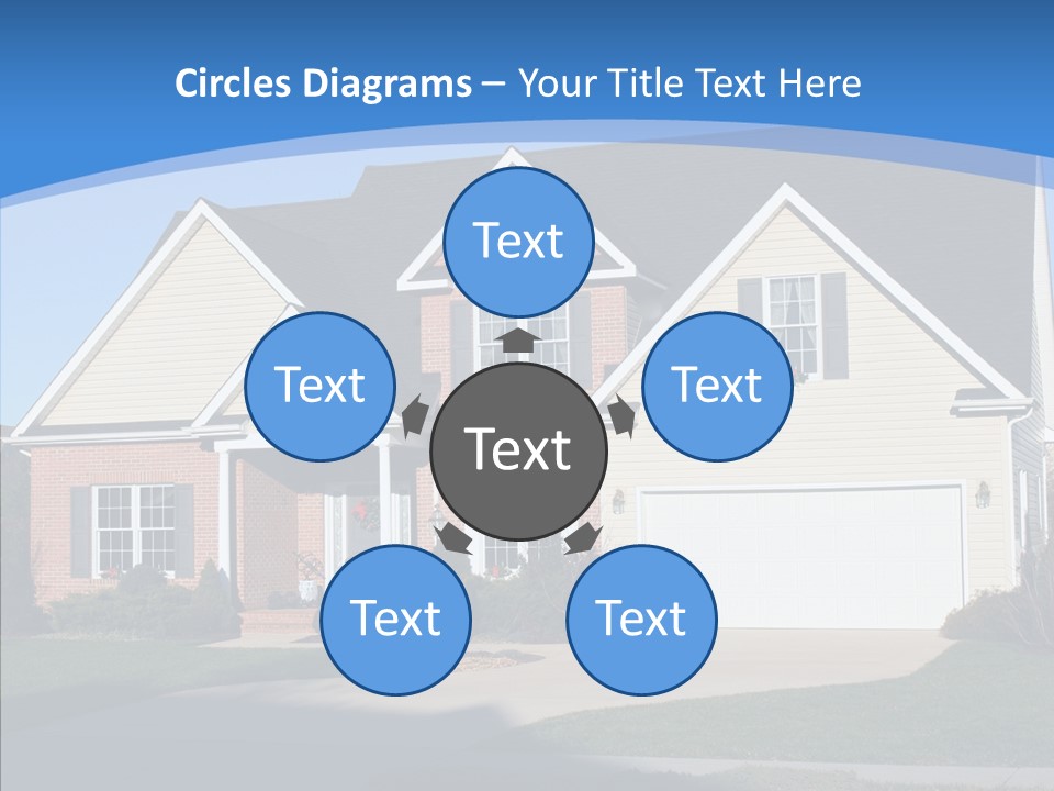 Estate Roof Large PowerPoint Template