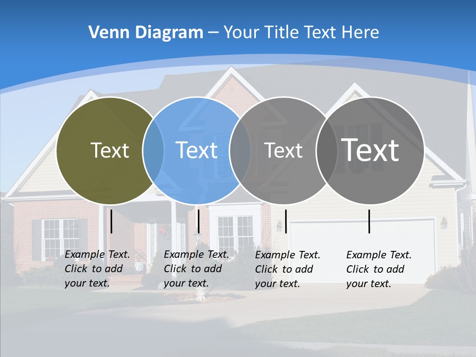 Estate Roof Large PowerPoint Template
