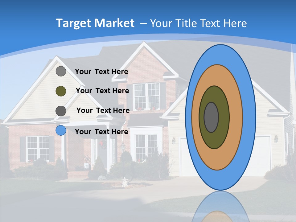 Estate Roof Large PowerPoint Template