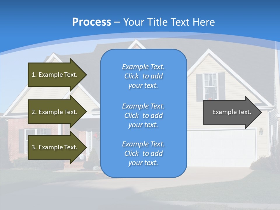 Estate Roof Large PowerPoint Template