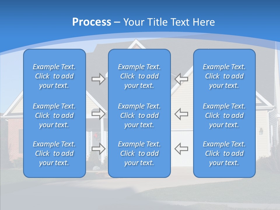 Estate Roof Large PowerPoint Template