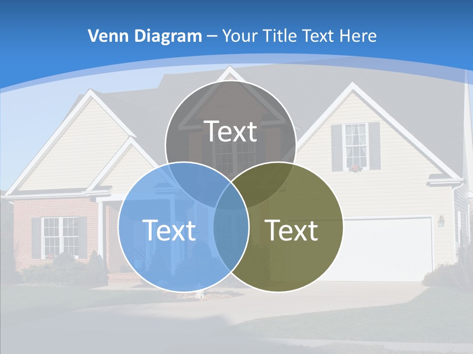 Estate Roof Large PowerPoint Template