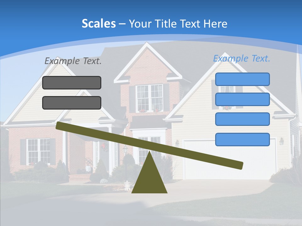 Estate Roof Large PowerPoint Template