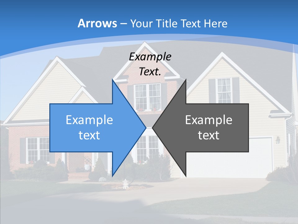 Estate Roof Large PowerPoint Template
