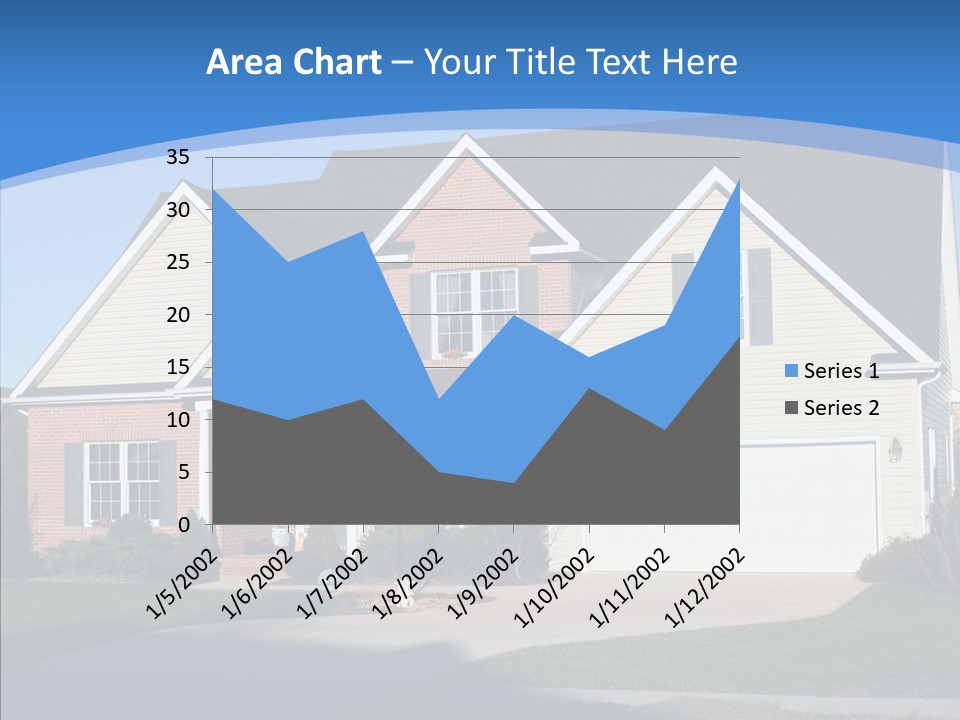 Estate Roof Large PowerPoint Template
