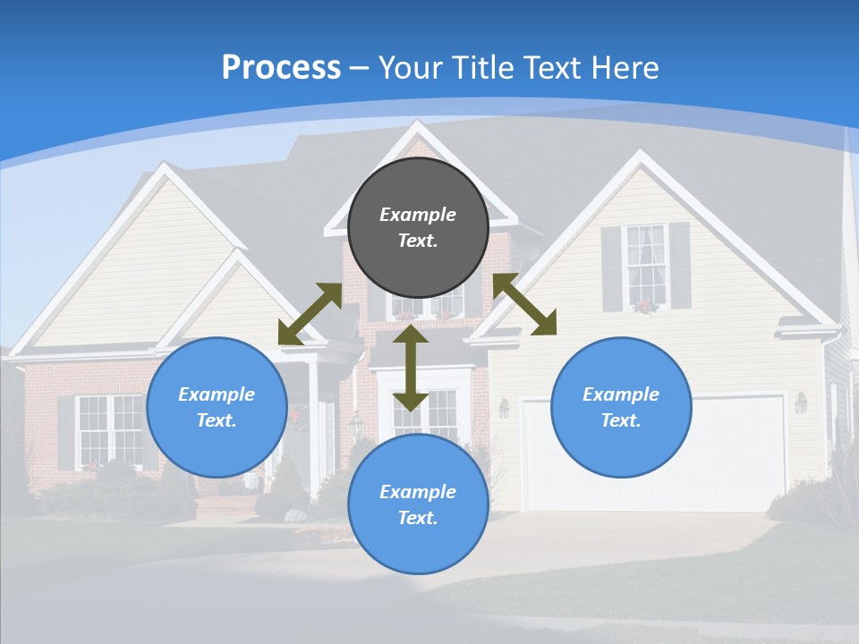Estate Roof Large PowerPoint Template