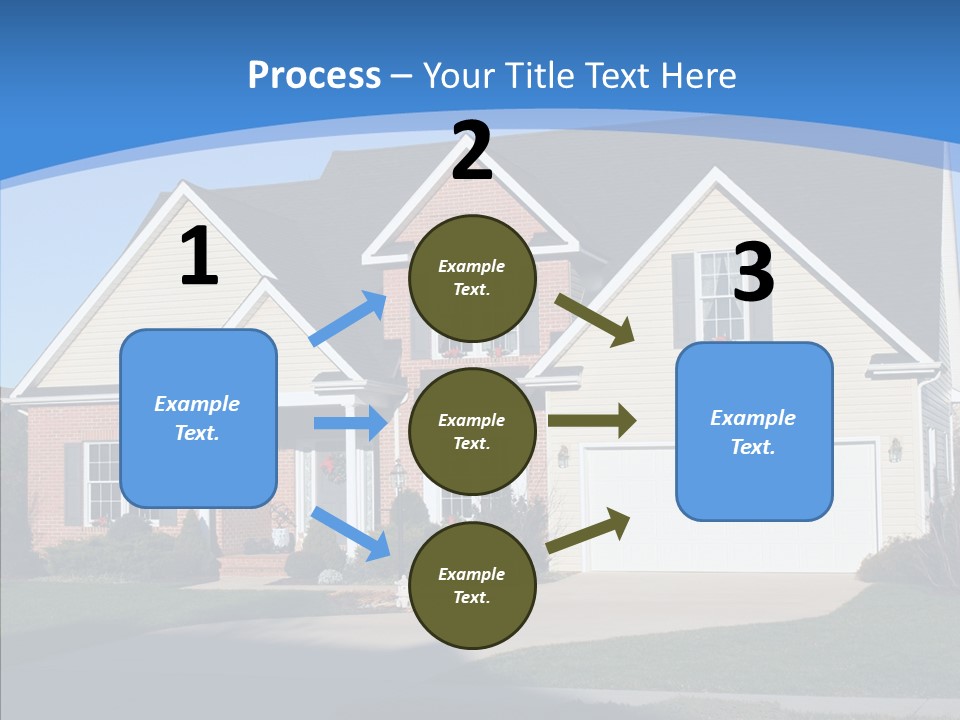 Estate Roof Large PowerPoint Template