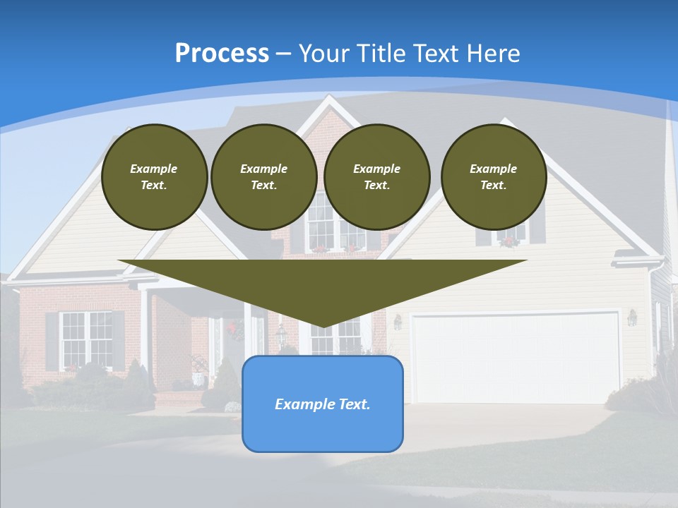 Estate Roof Large PowerPoint Template