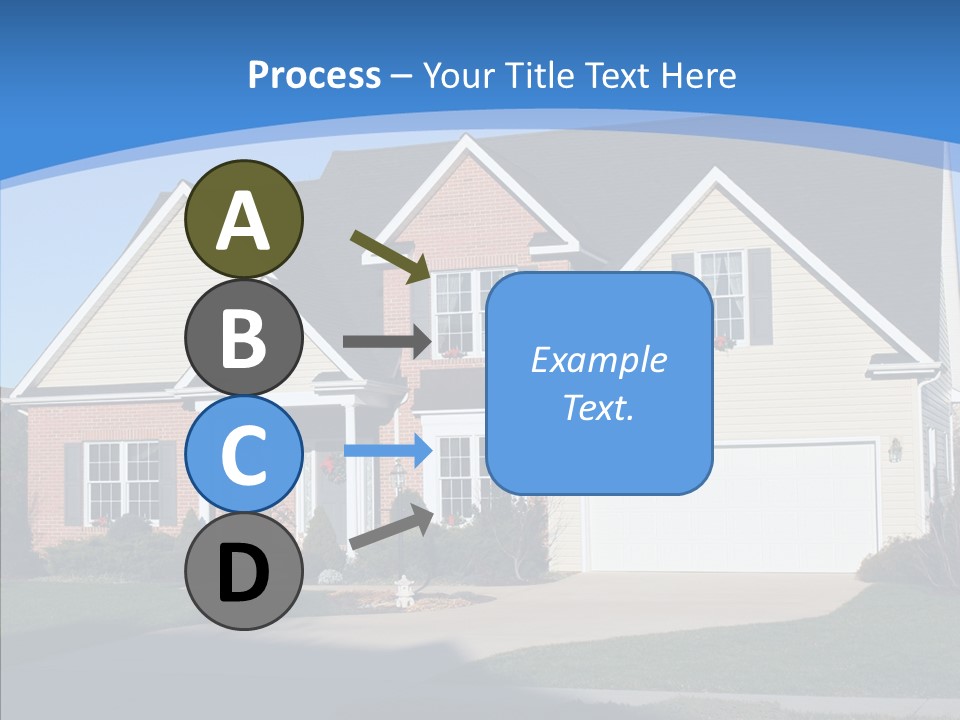 Estate Roof Large PowerPoint Template