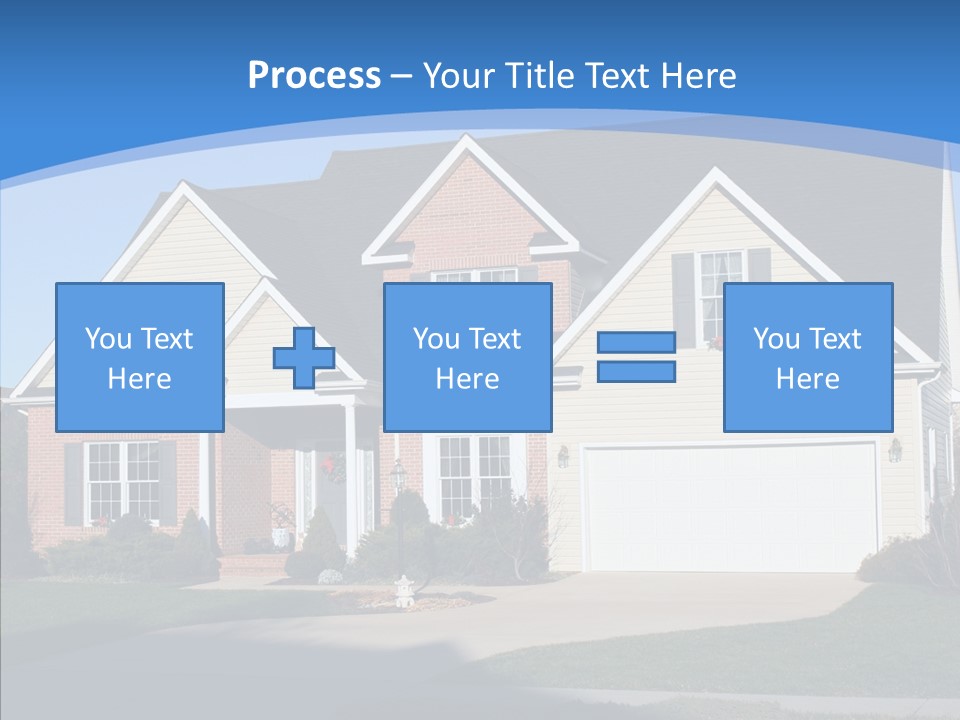 Estate Roof Large PowerPoint Template