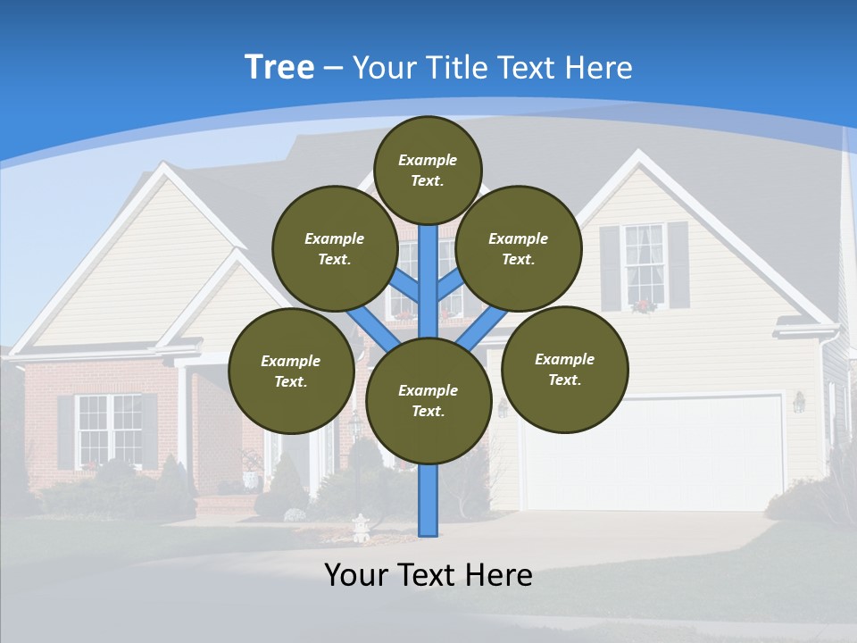 Estate Roof Large PowerPoint Template
