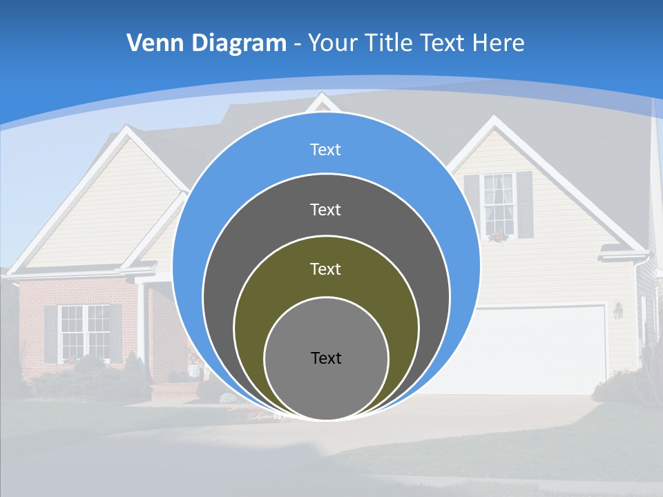 Estate Roof Large PowerPoint Template