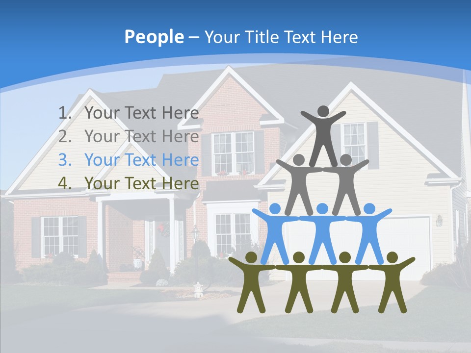 Estate Roof Large PowerPoint Template