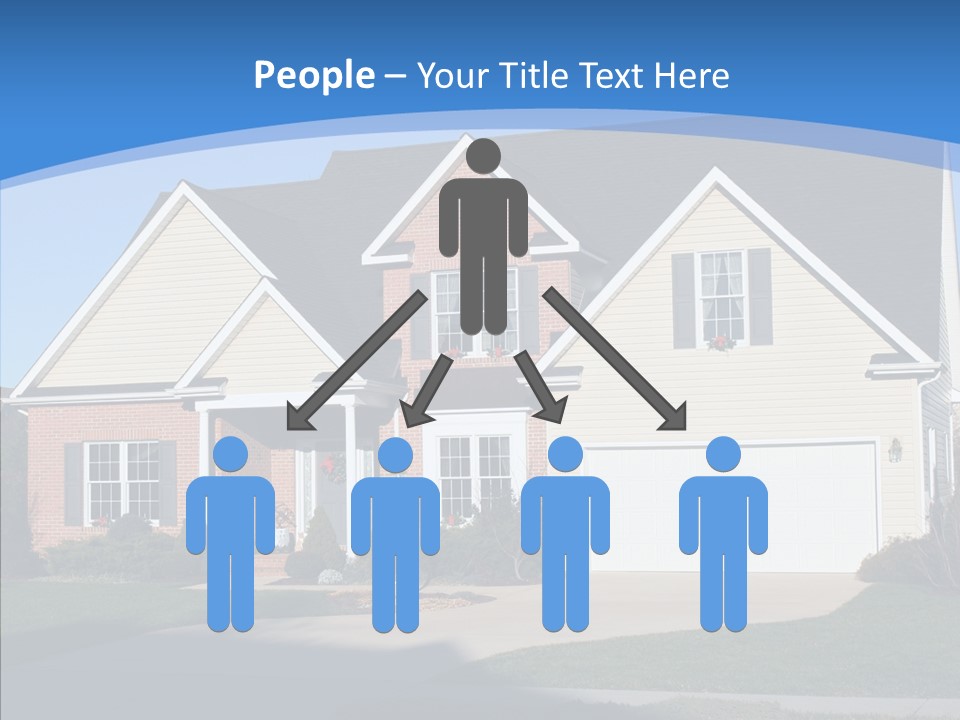 Estate Roof Large PowerPoint Template