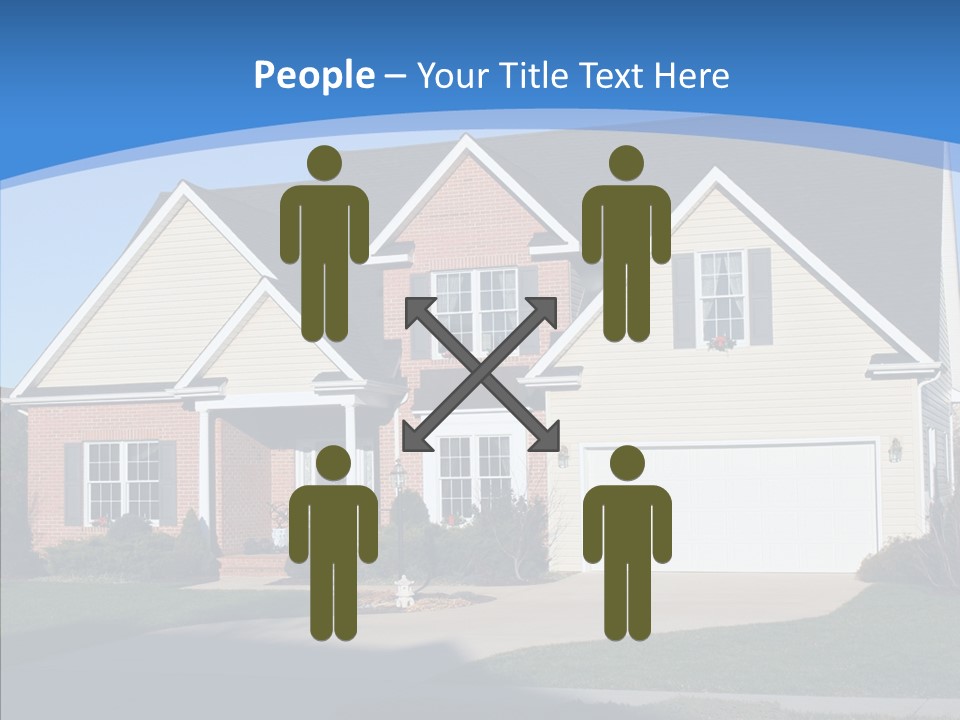 Estate Roof Large PowerPoint Template