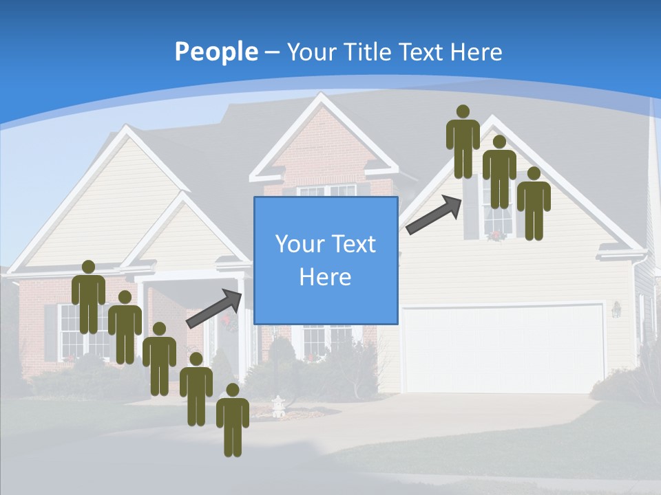 Estate Roof Large PowerPoint Template