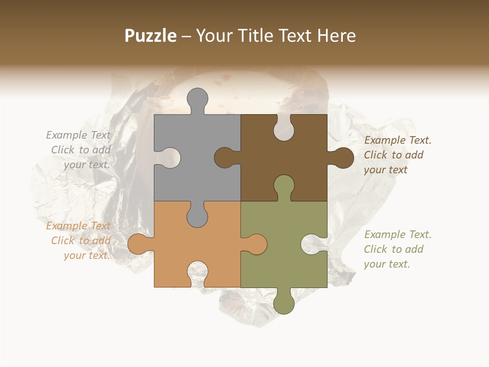 Junk Egg Easter PowerPoint Template