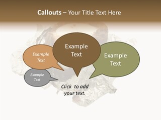 Junk Egg Easter PowerPoint Template