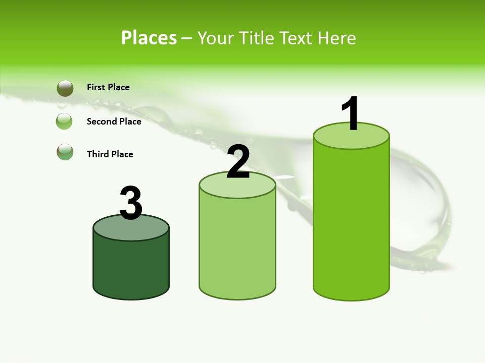 Drop Seasonal Nature PowerPoint Template