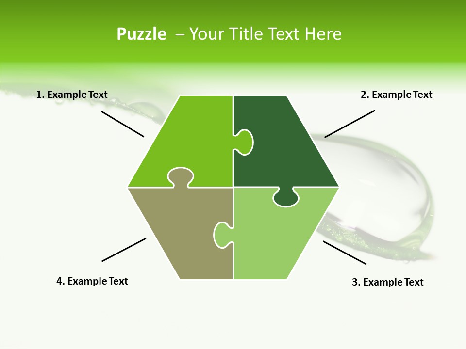 Drop Seasonal Nature PowerPoint Template