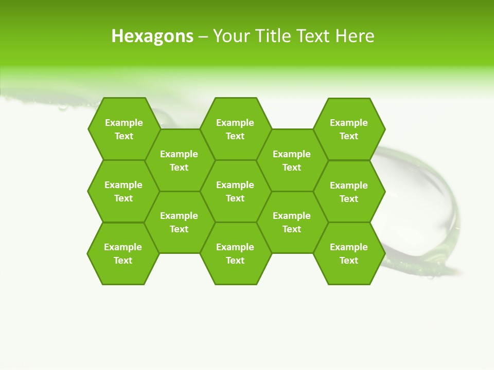 Drop Seasonal Nature PowerPoint Template