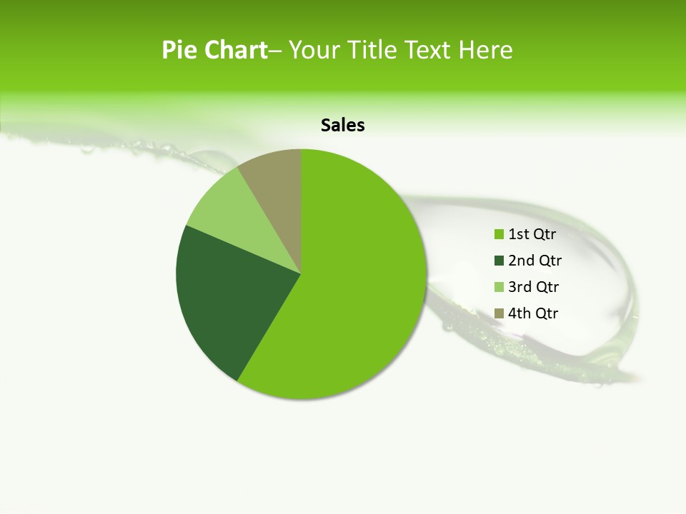 Drop Seasonal Nature PowerPoint Template