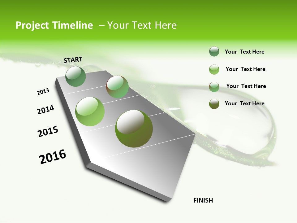 Drop Seasonal Nature PowerPoint Template