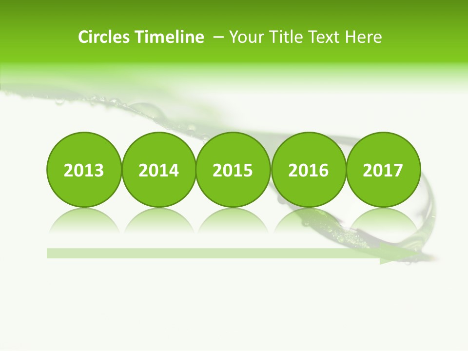 Drop Seasonal Nature PowerPoint Template