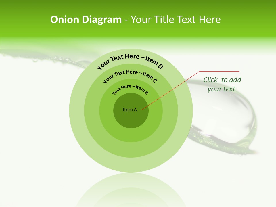 Drop Seasonal Nature PowerPoint Template