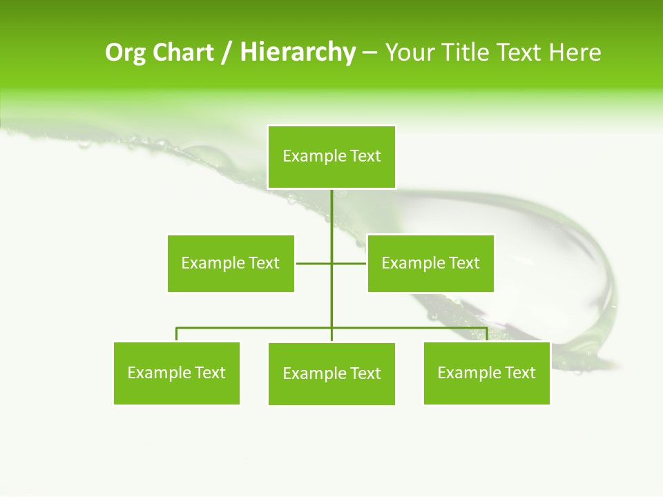 Drop Seasonal Nature PowerPoint Template