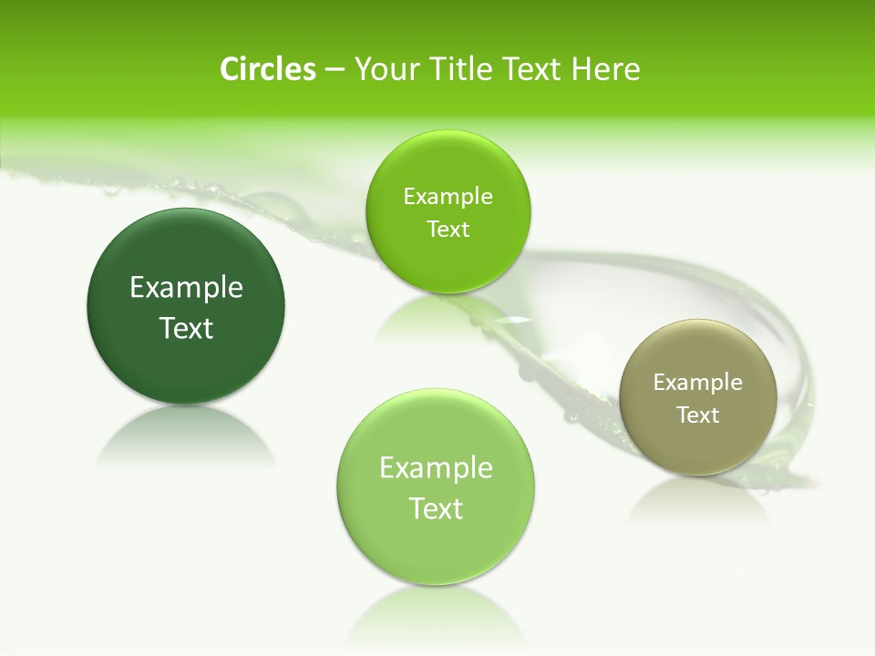 Drop Seasonal Nature PowerPoint Template