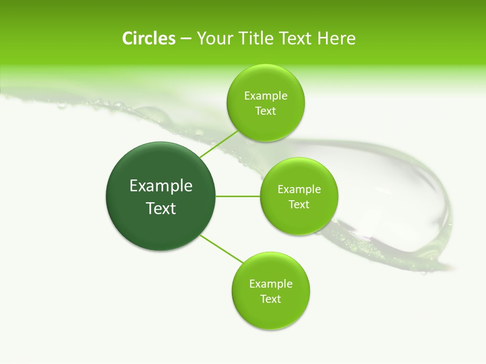 Drop Seasonal Nature PowerPoint Template