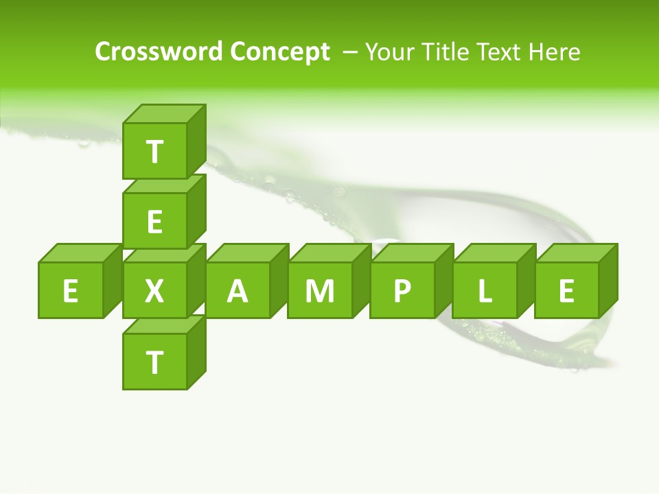 Drop Seasonal Nature PowerPoint Template