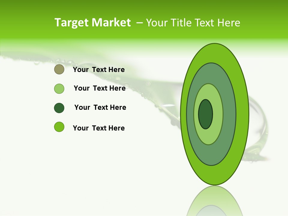 Drop Seasonal Nature PowerPoint Template