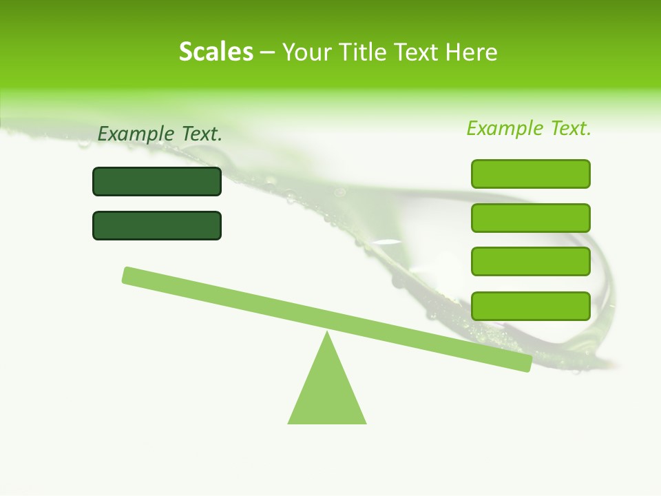 Drop Seasonal Nature PowerPoint Template